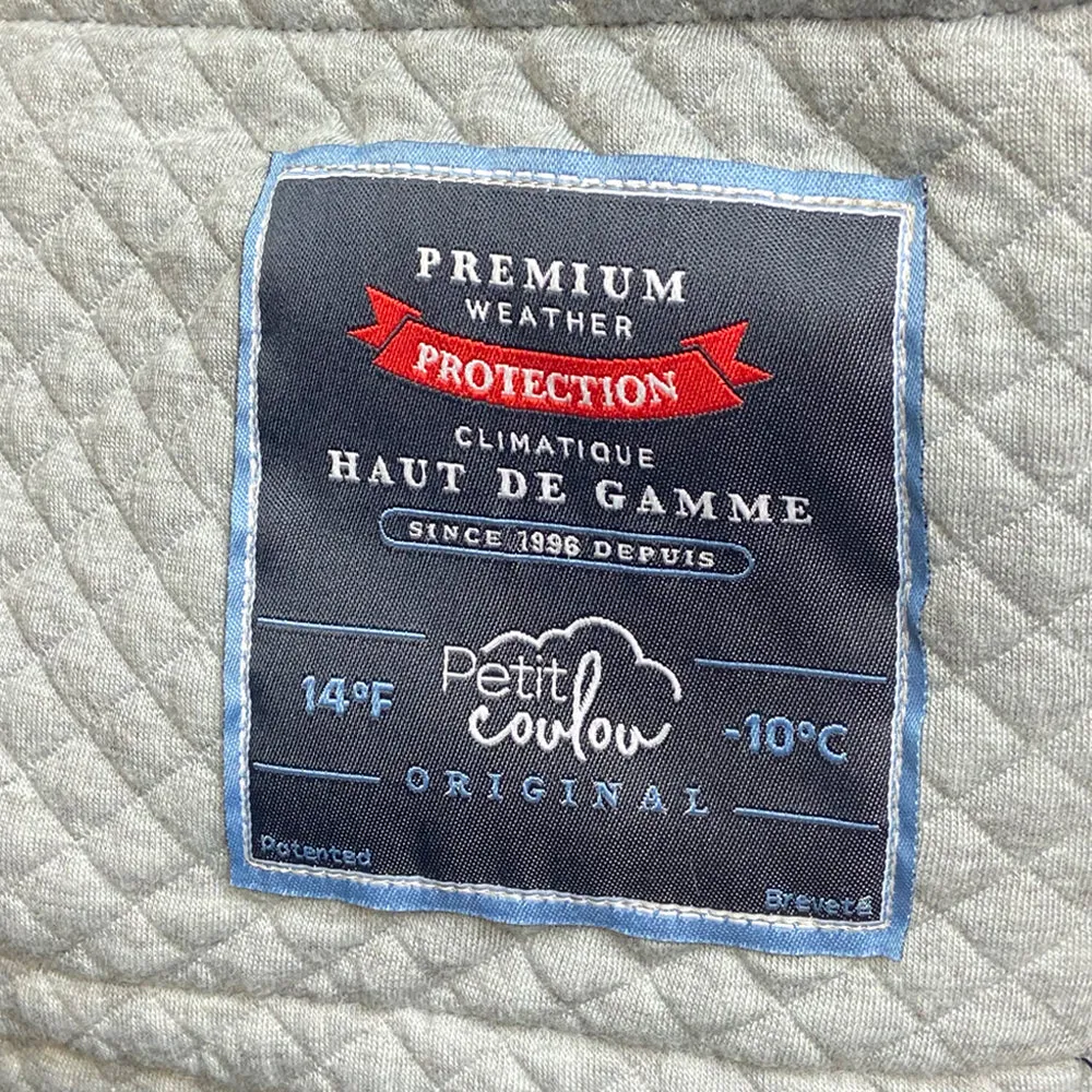 Petit Coulou Mild-Winter Car Seat Cover - Licorice Wolf
