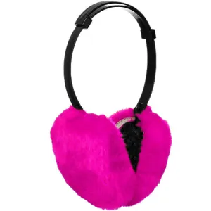 Pink Soft Plush Adjustable Earmuffs