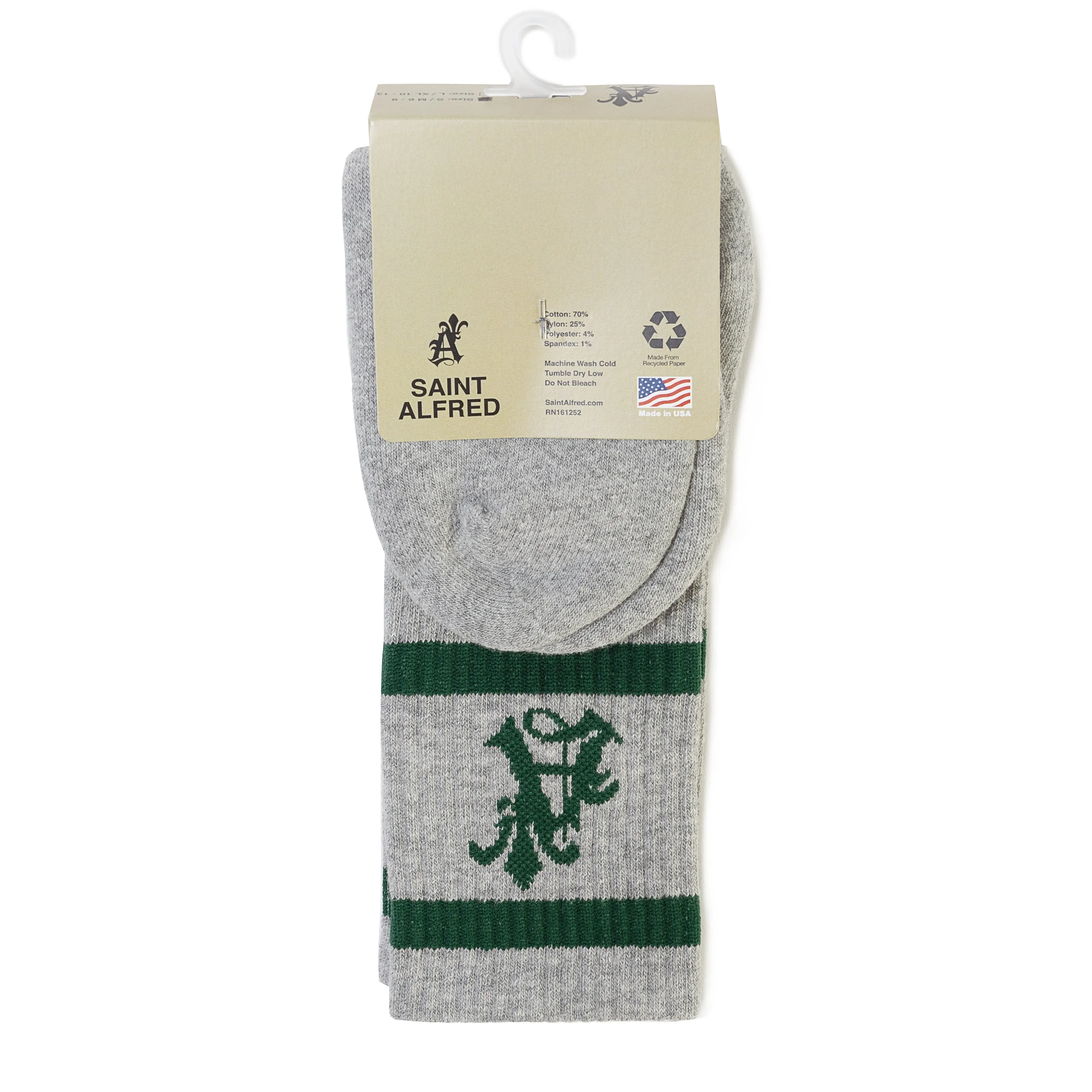 PREMIUM KNIT ATHLETIC SOCK MADE IN USA