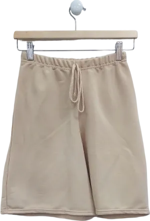 PrettyLittleThing Beige Shorts UK 6