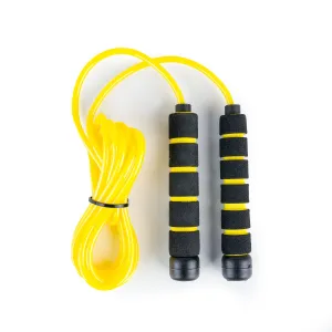 PUG ATHLETIC-SOFT HANDLE PVC ROPE YELLOW
