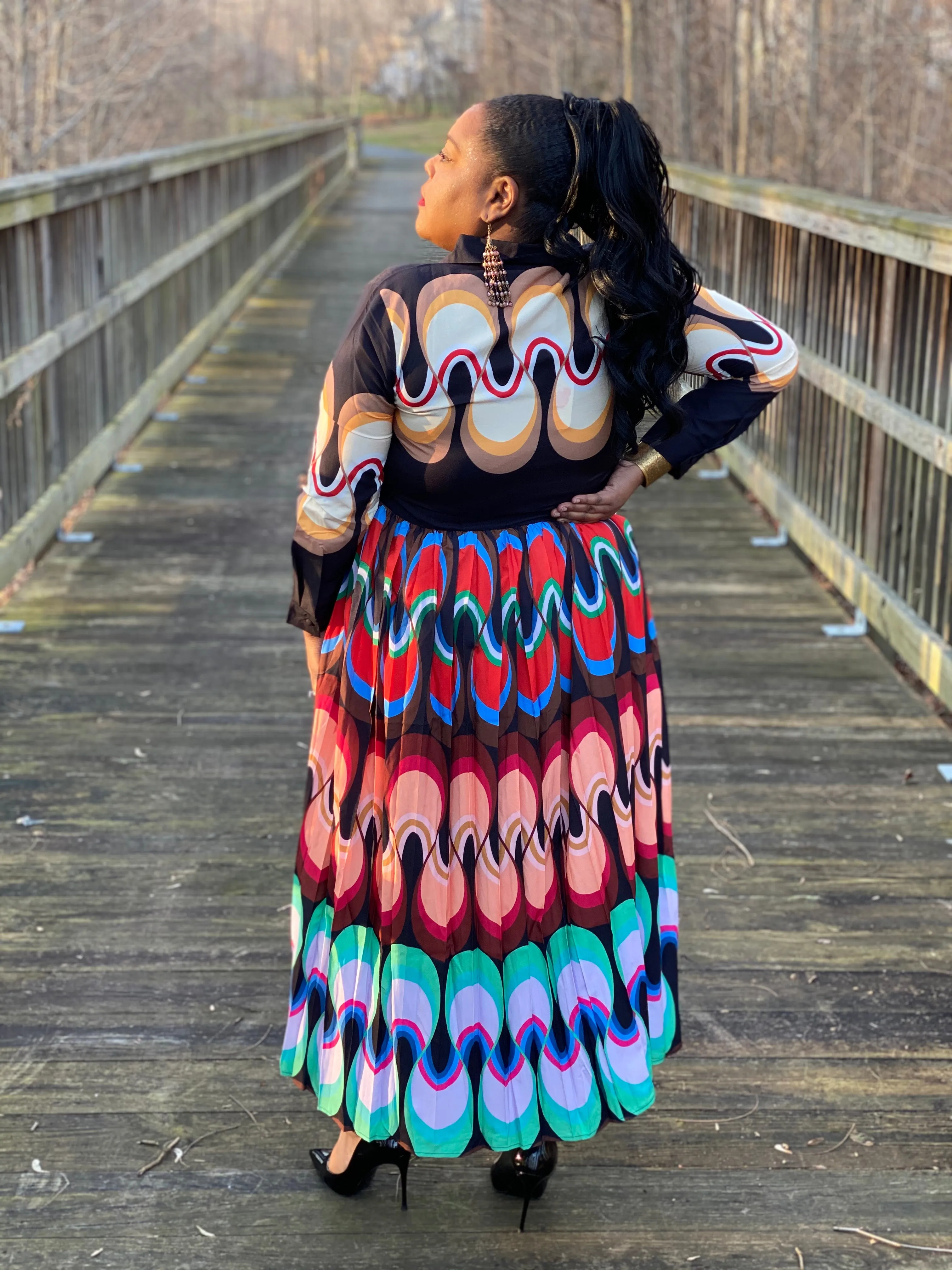 Queen BEE Maxi Dress