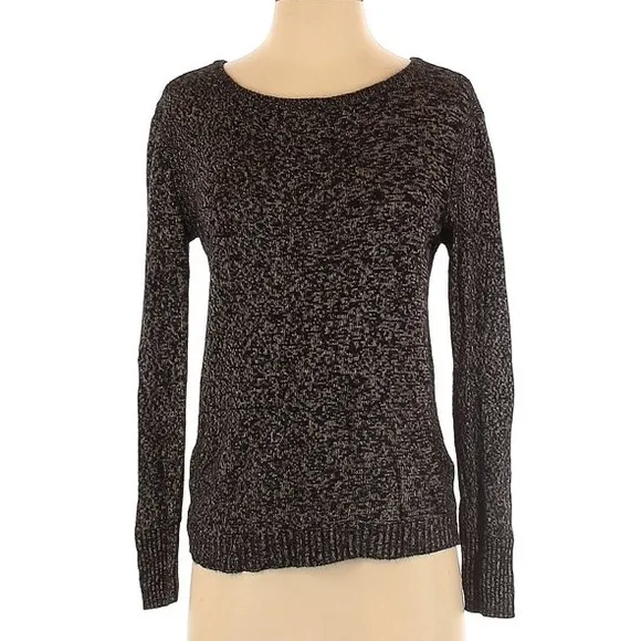 Rag &amp; Bone Angora Blend Multicolored Boatneck Scoop Neck Knit Sweater