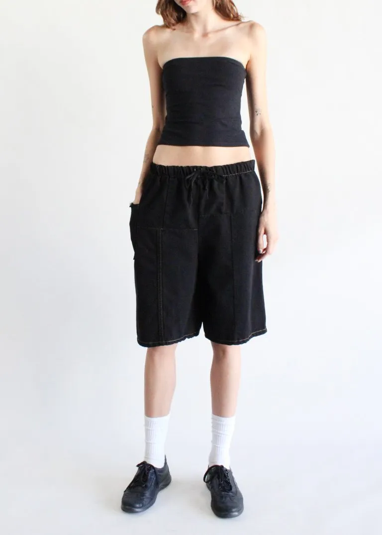 RCYCLD Eco-Denim Wide Leg Jort