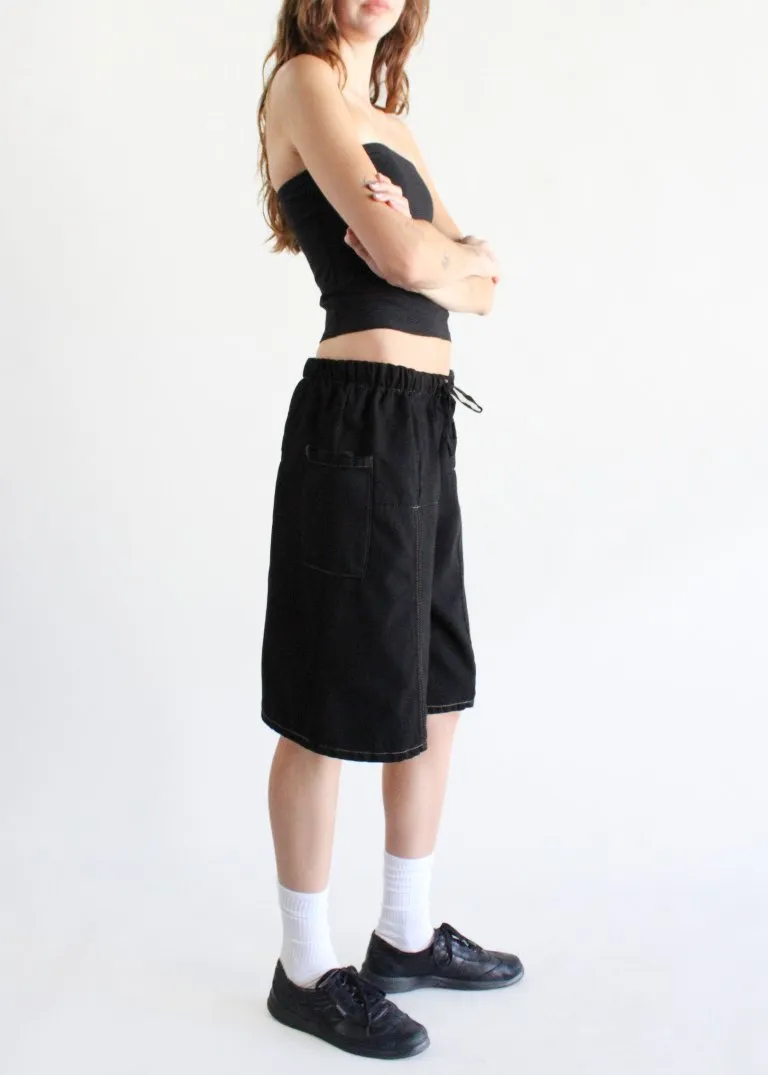 RCYCLD Eco-Denim Wide Leg Jort