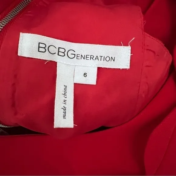 REVOLVE BCBGeneration red mini dress size 6