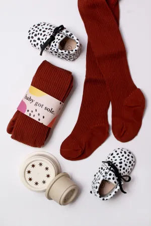 Ribbed Knit Tights