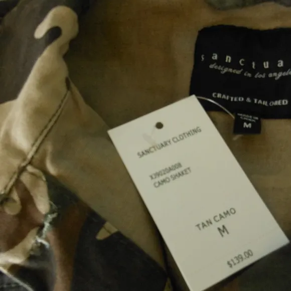 SANCTUARY Camo Jacket