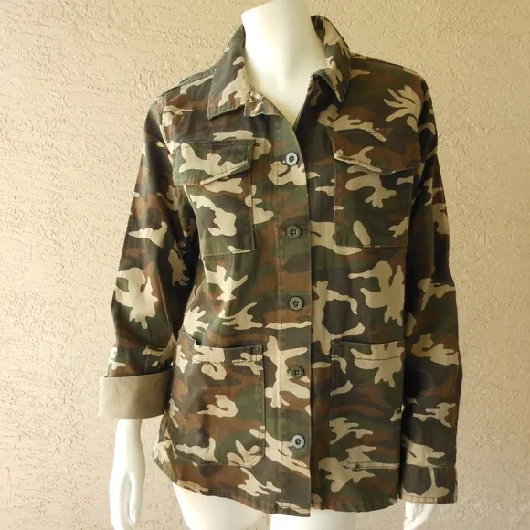 SANCTUARY Camo Jacket