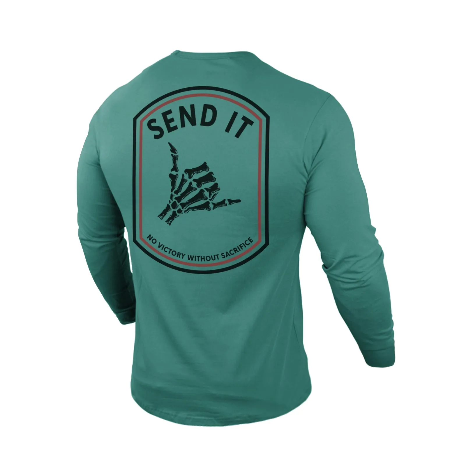SEND IT 100% COTTON GRAPHIC LONG SLEEVE T-SHIRT