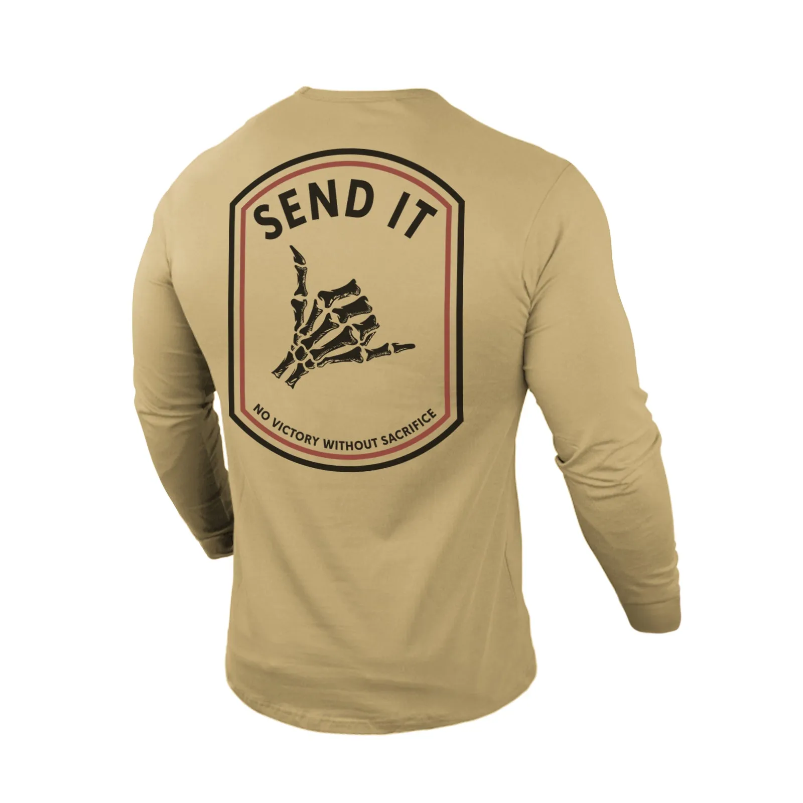 SEND IT 100% COTTON GRAPHIC LONG SLEEVE T-SHIRT