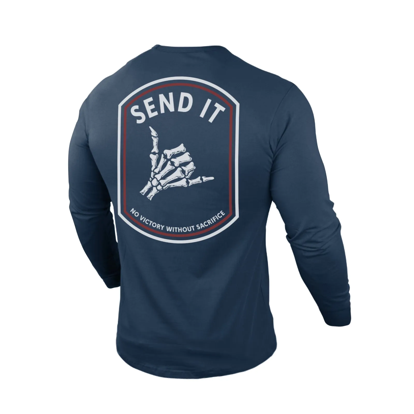 SEND IT 100% COTTON GRAPHIC LONG SLEEVE T-SHIRT