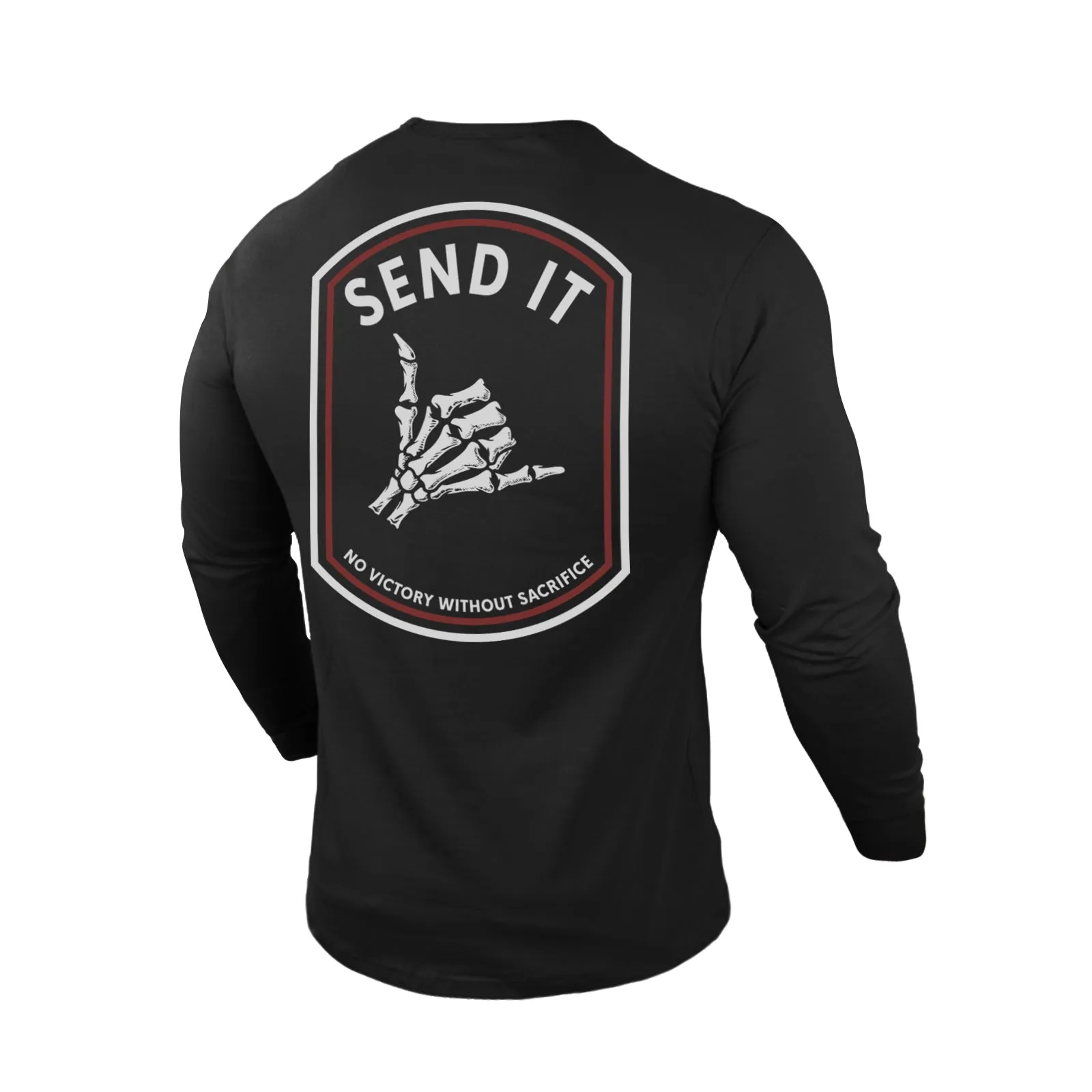 SEND IT 100% COTTON GRAPHIC LONG SLEEVE T-SHIRT