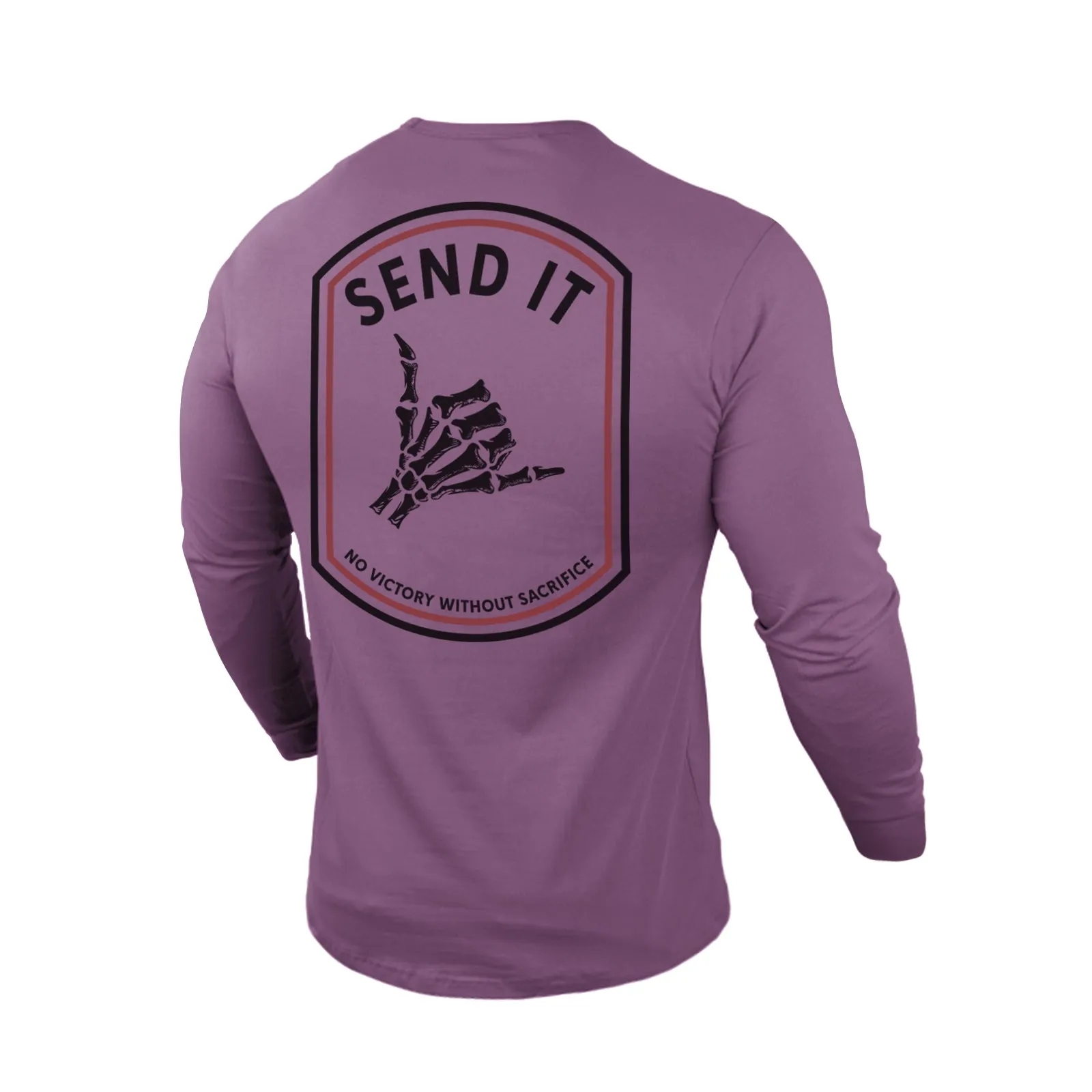 SEND IT 100% COTTON GRAPHIC LONG SLEEVE T-SHIRT