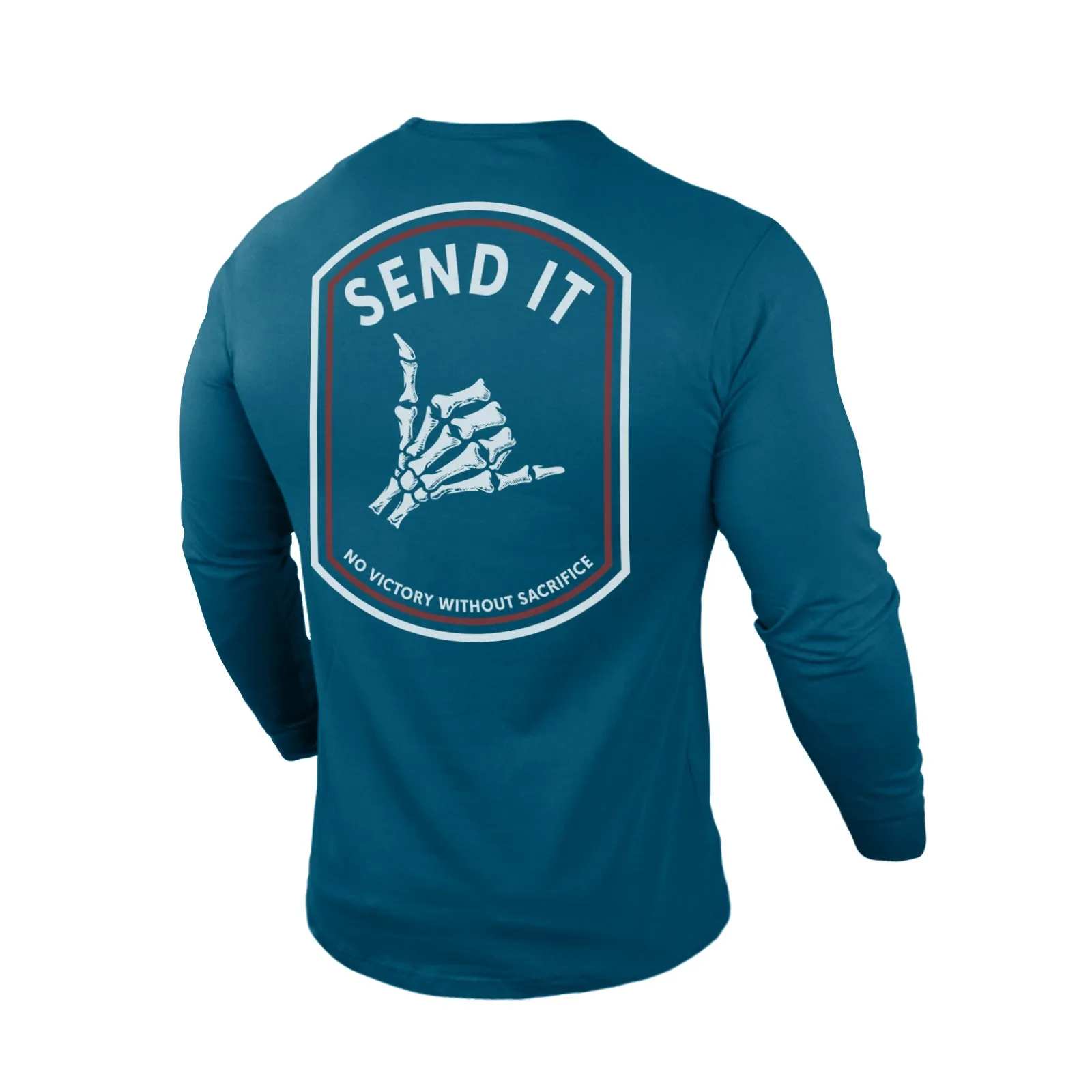 SEND IT 100% COTTON GRAPHIC LONG SLEEVE T-SHIRT