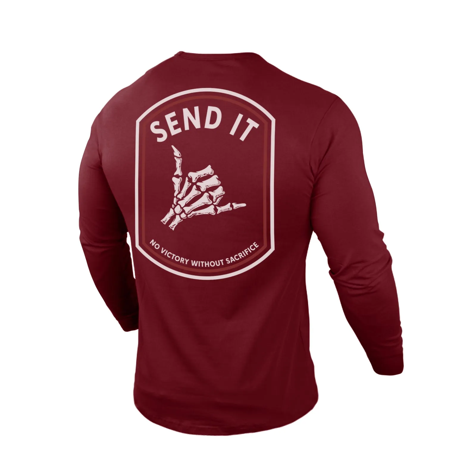 SEND IT 100% COTTON GRAPHIC LONG SLEEVE T-SHIRT
