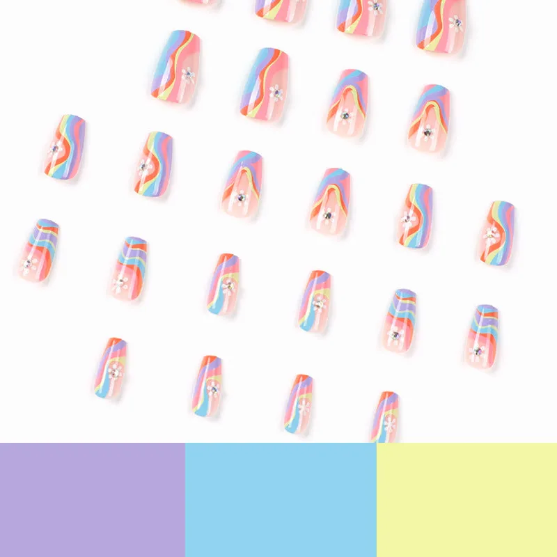 Short coffin rainbow day