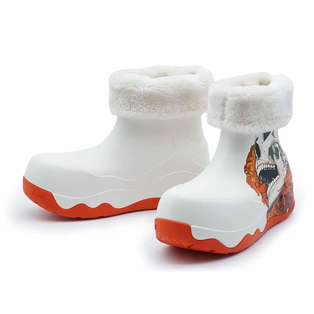 Skeleton Navarra Boots with Napped Linings Women