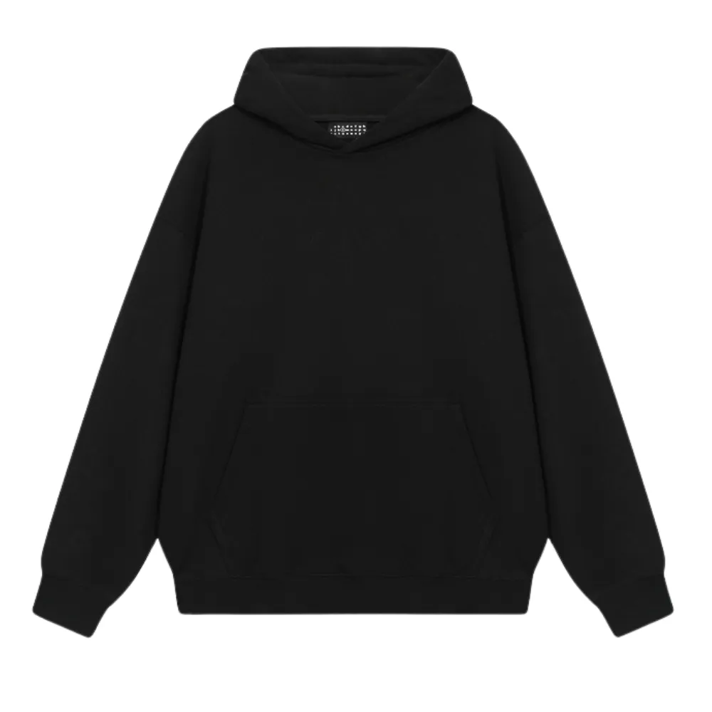 Solid Color No Drawstring Hoodie