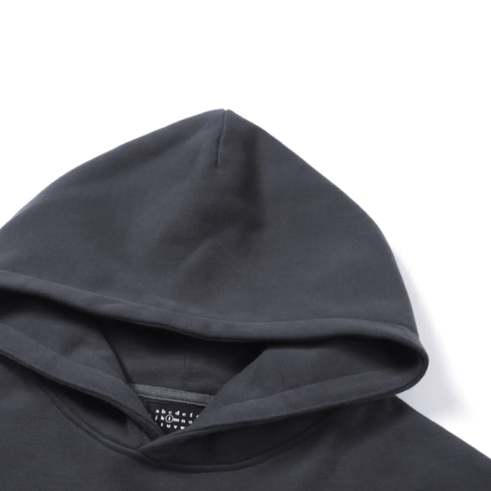 Solid Color No Drawstring Hoodie
