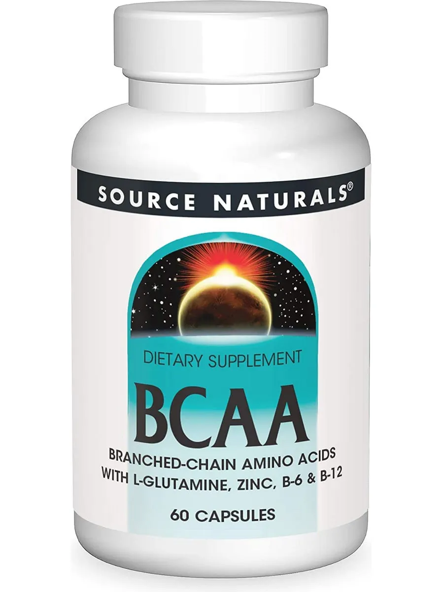 Source Naturals, BCAA Branched-Chain Amino Acids 733 mg, 60 capsules