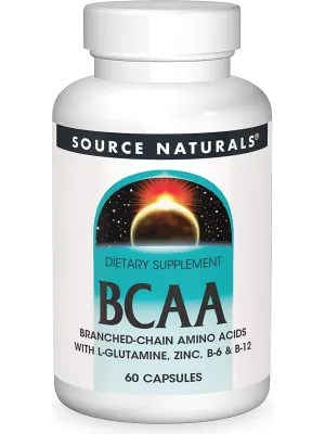 Source Naturals, BCAA Branched-Chain Amino Acids 733 mg, 60 capsules