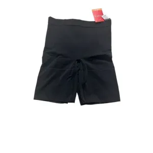 Spanx Women's OnCore Sculpting Mid-Thigh Shorts Very Black Medium NWT