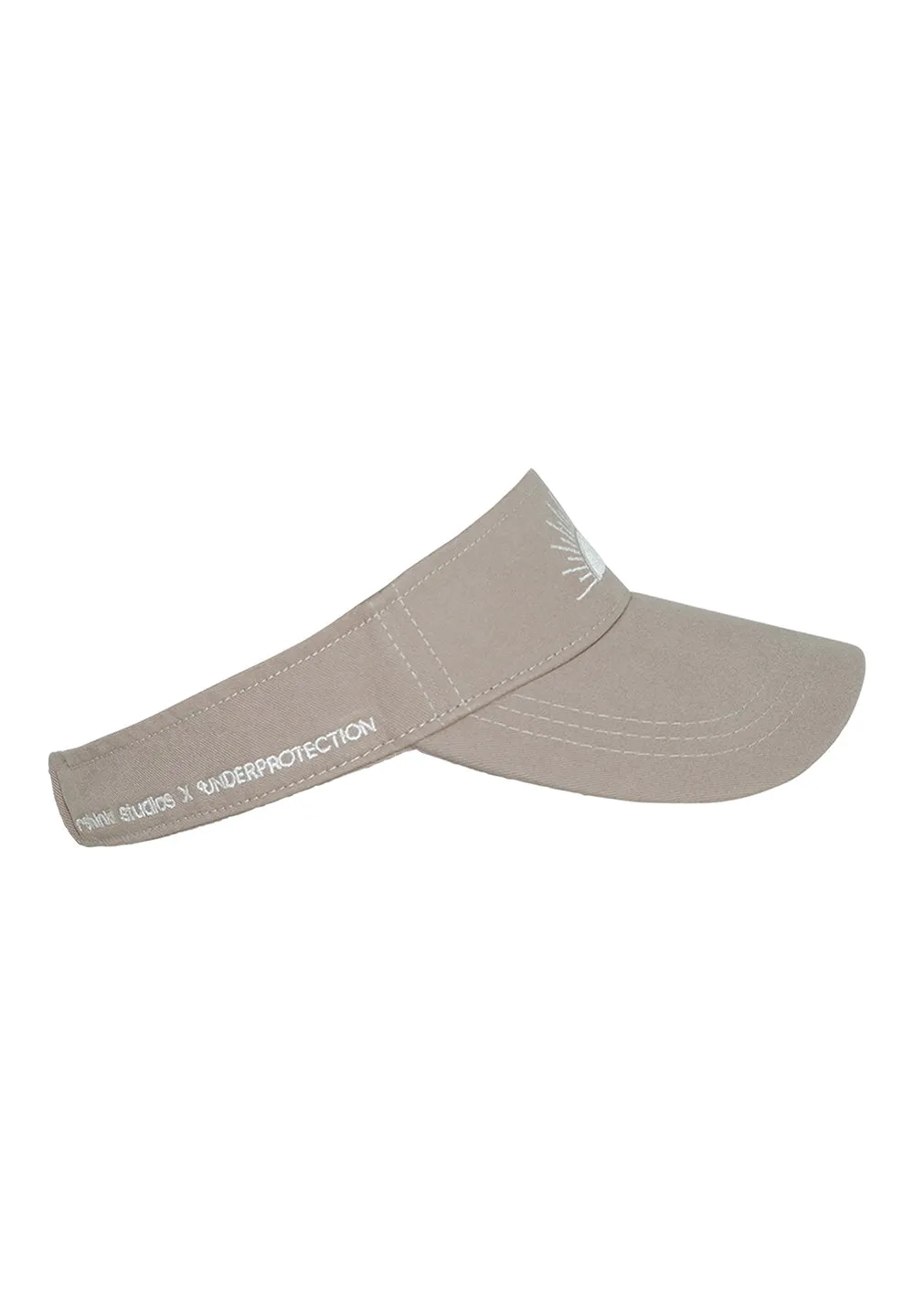 Sun Visor Cap - warm grey