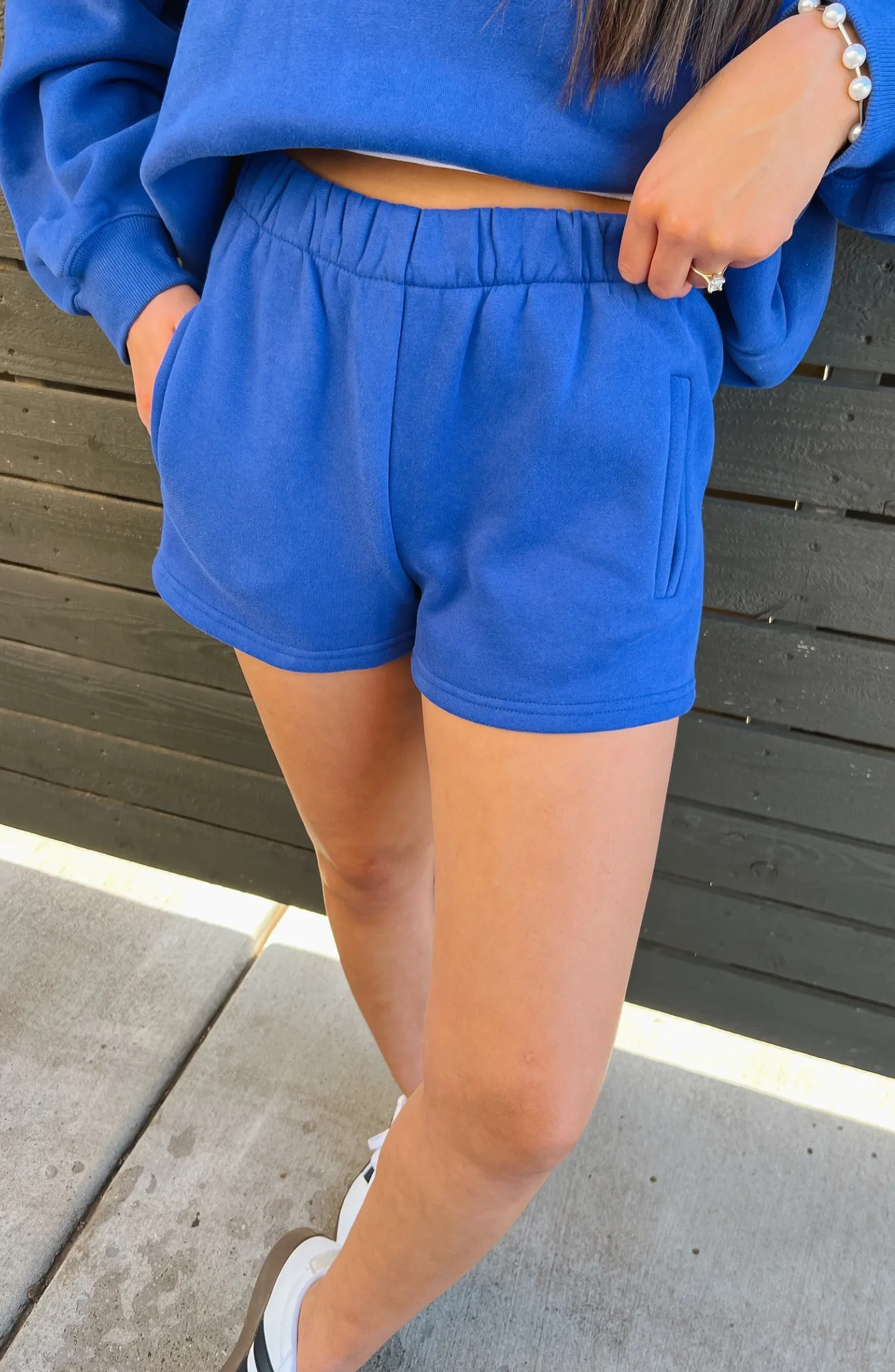 SUNDAY CHILL HIGH WAIST SHORTS