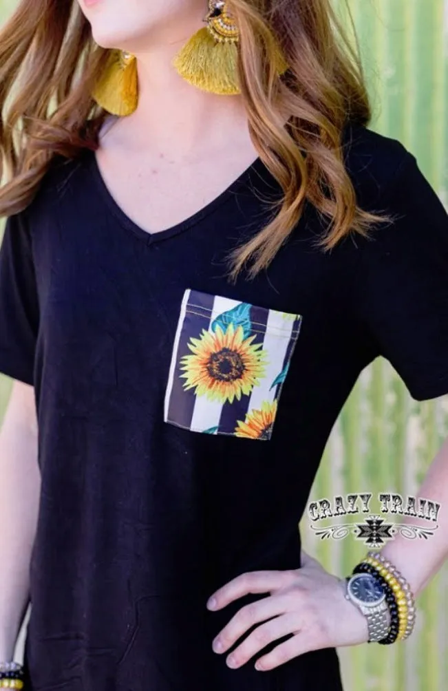 Sunny & Cher Pocket Knot Top by Crazy Train