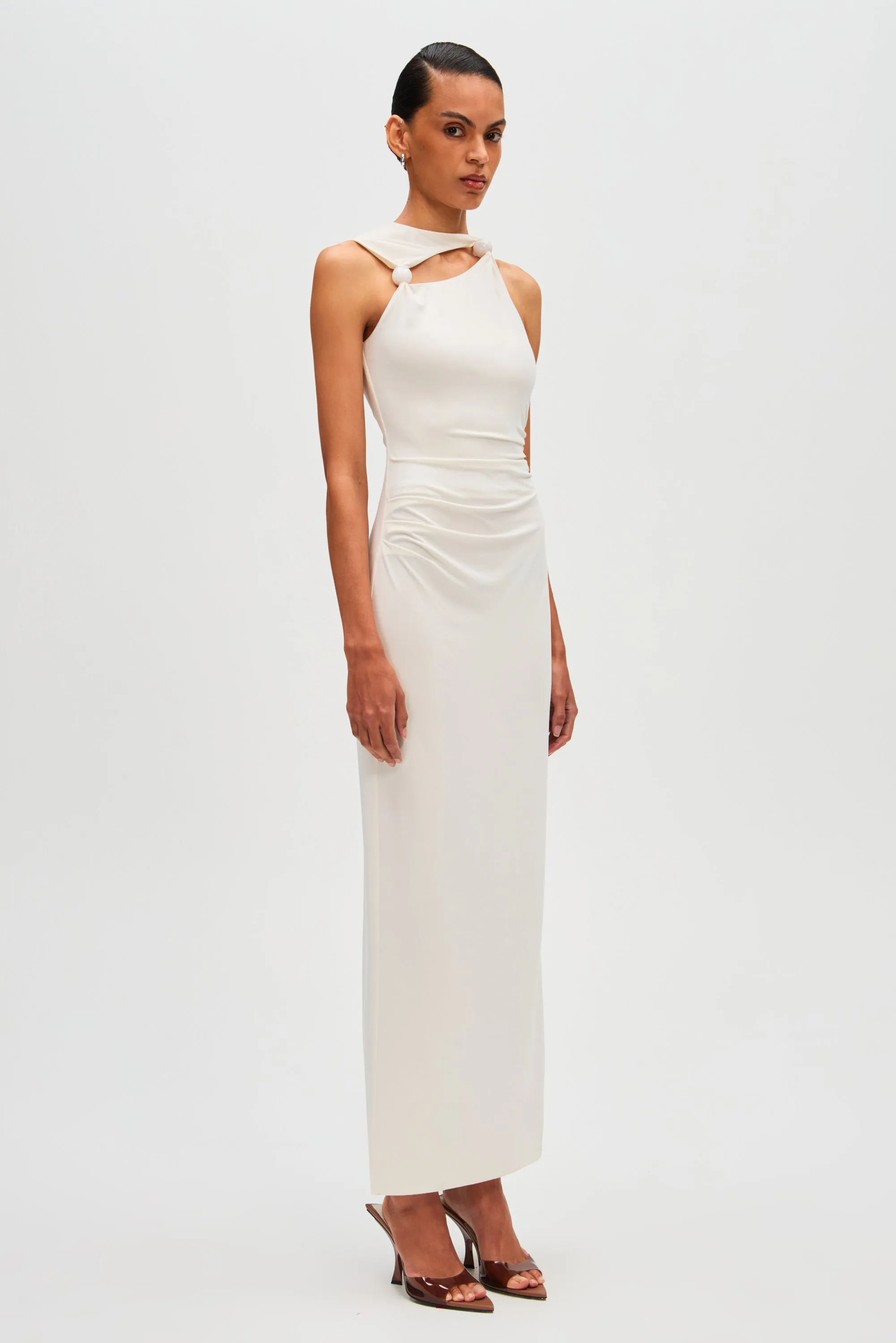 THE 'ARNA' CUPRO DRESS