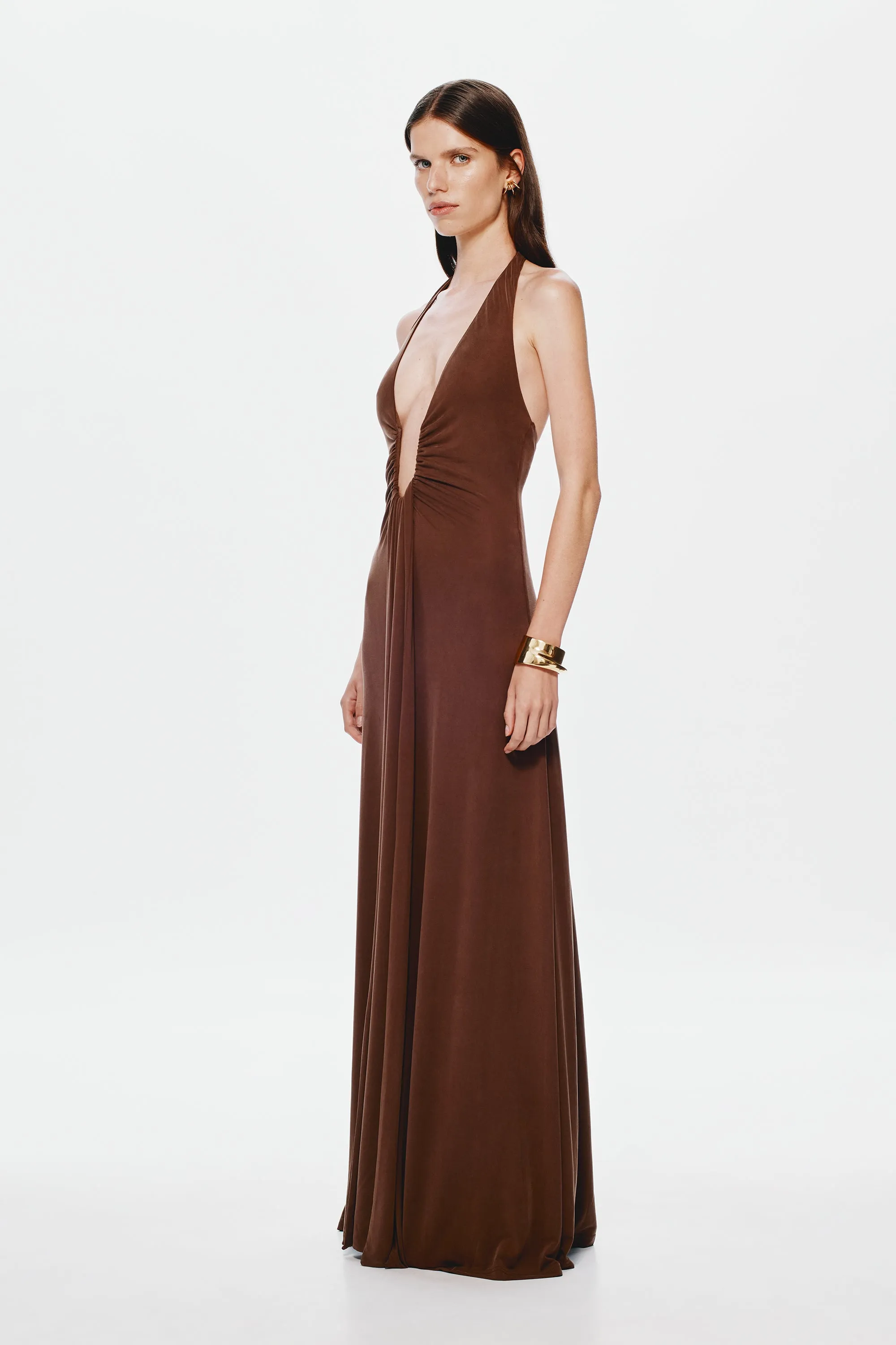 THE 'JENNIFER' CUPRO DRESS