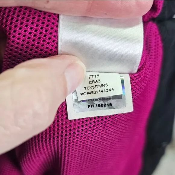 The North Face Black and Pink Vida Poncho Jacket Size Small