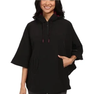 The North Face Black and Pink Vida Poncho Jacket Size Small