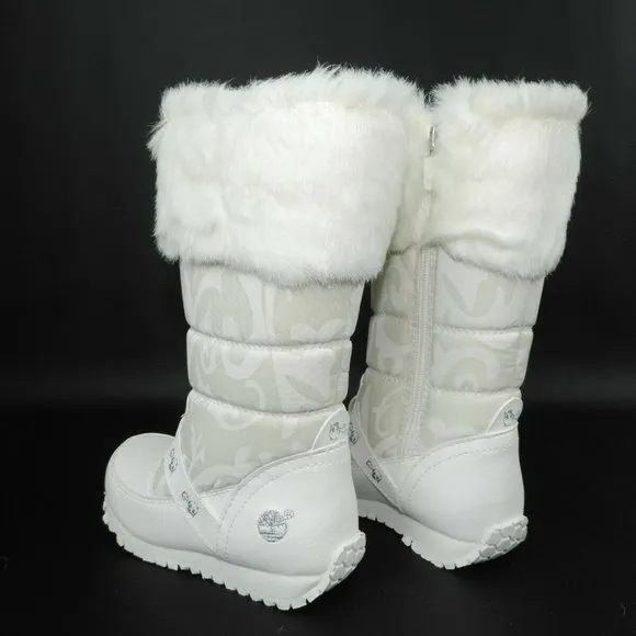 Timberland Toddlers Boots Winter Free Style White
