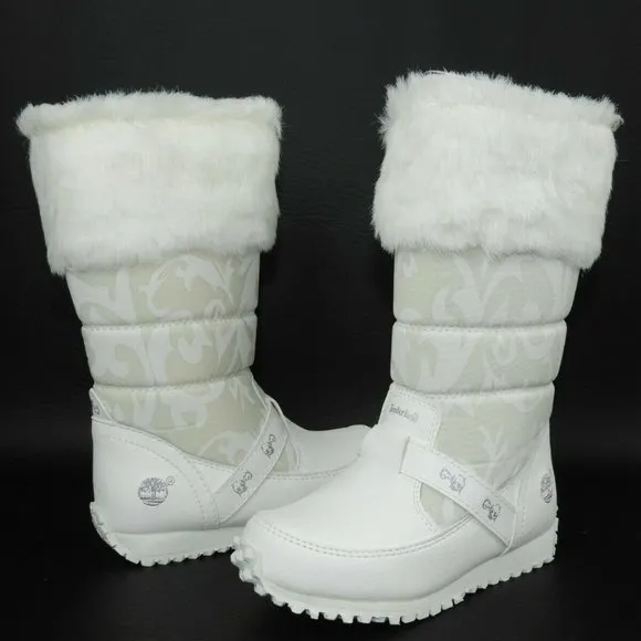 Timberland Toddlers Boots Winter Free Style White