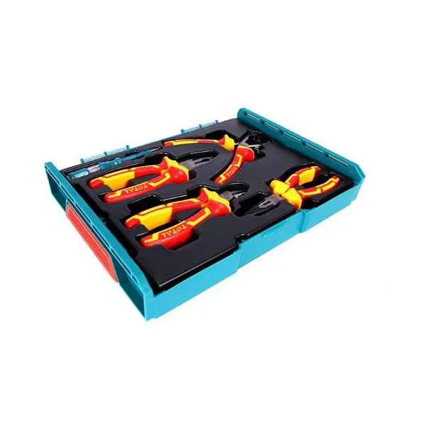 Total Tools 5 Piece Electrical/Insulated Tool Set - Stackable Box