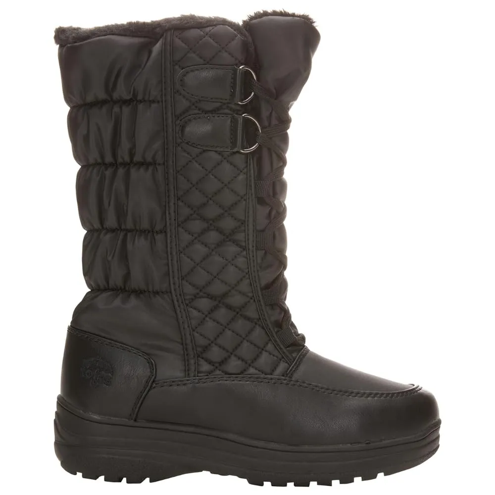 totes Women's Jami Insulated Waterproof Snow Winter Boots with Zipper