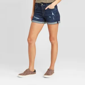 Universal Thread Women's High-Rise Distressed Jean Shorts 77353840