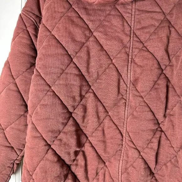URBAN OUTFITTERS Quilted Cotton Puffer Puffy Coat Hooded Size Small
