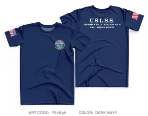 USCG Station Manasquan Inlet, NJ Core Men's SS Performance Tee - YS4KgH