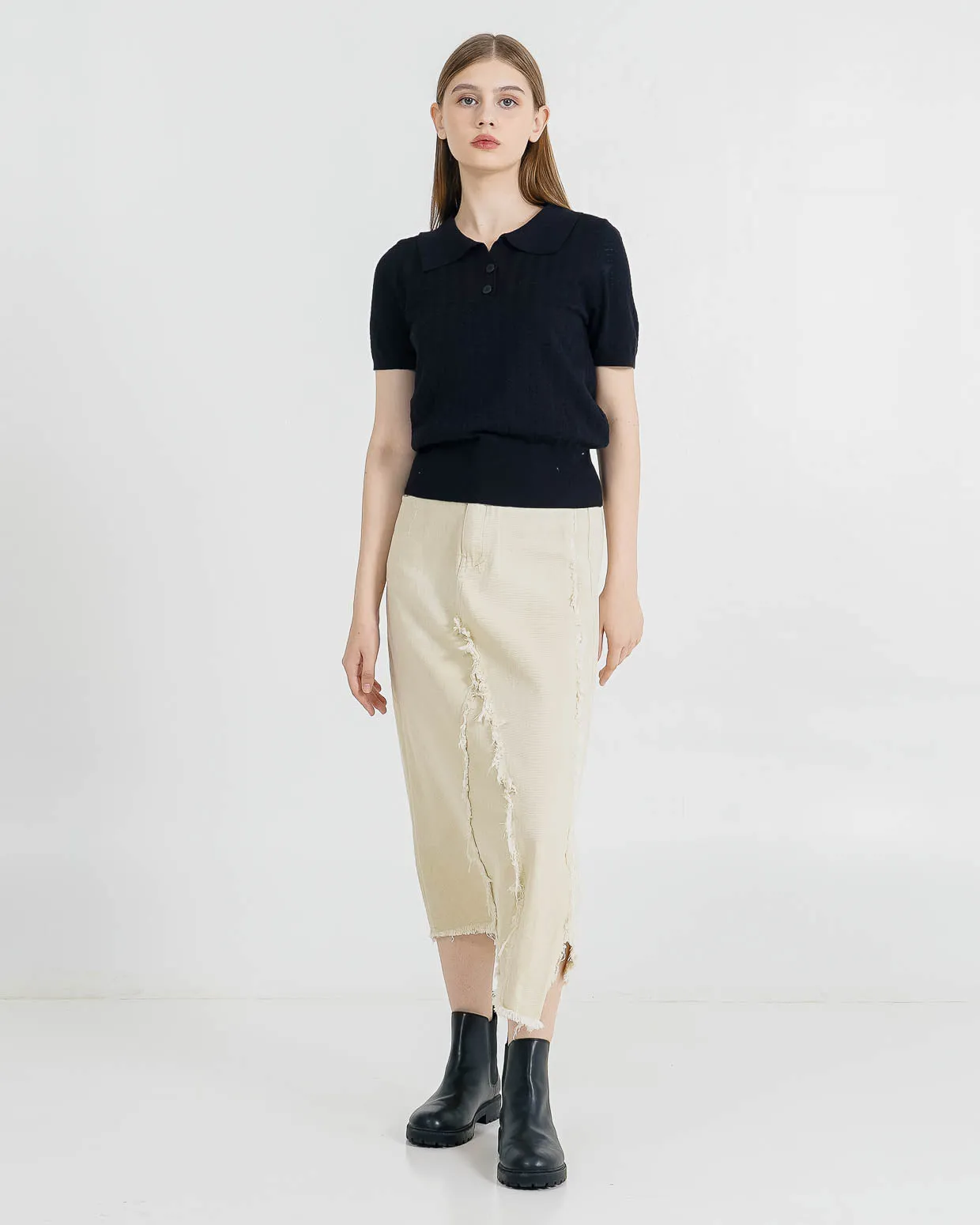 Verla Top Black