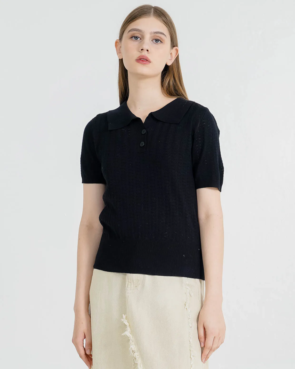 Verla Top Black