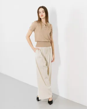 Verla Top Brown