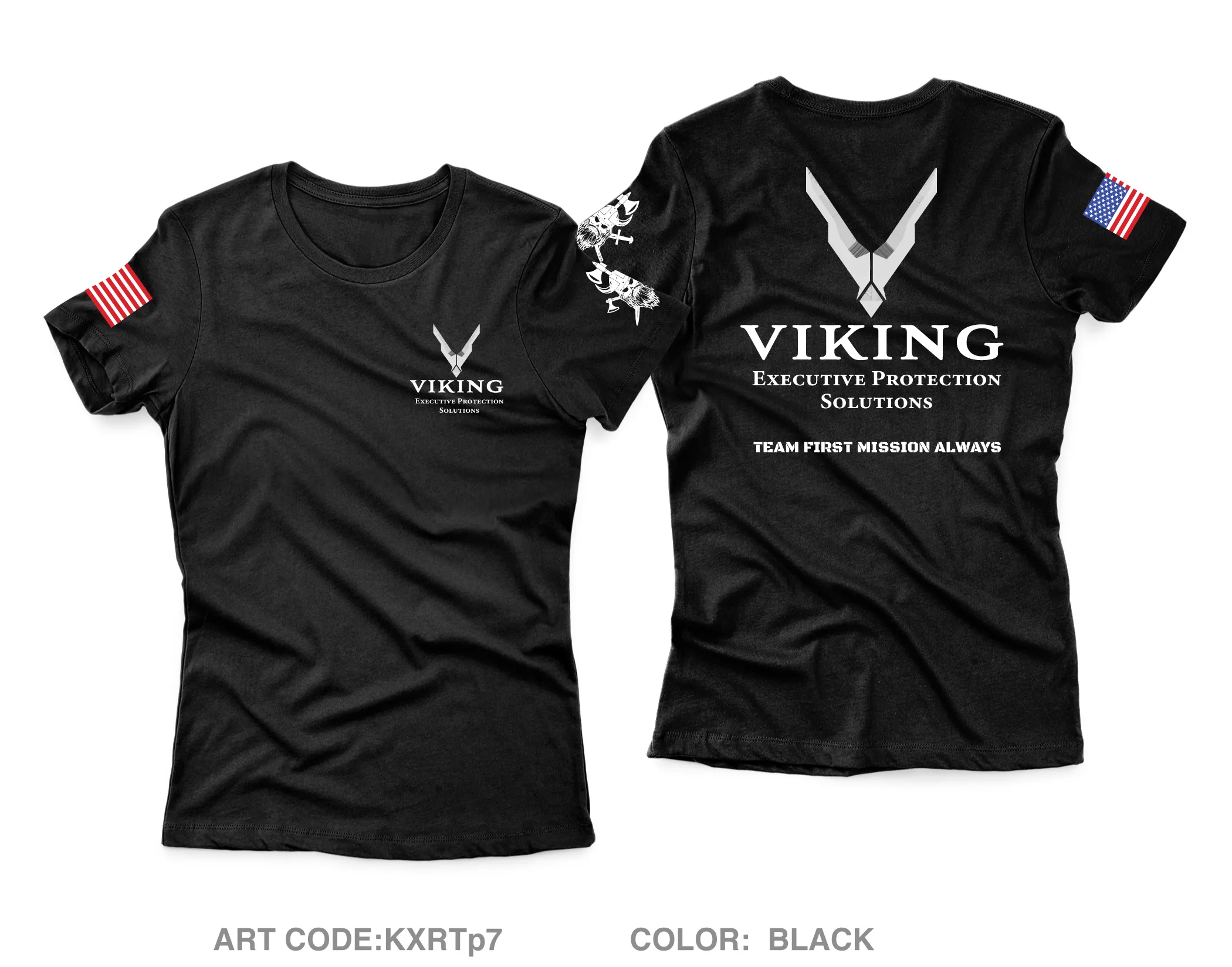 Viking Executive Protection Solutions Core Women's SS Performance Tee - KXRTp7