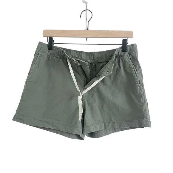 VUORI Vintage Ripstop Short Army Green Gray - Excellent Pre-Owned, Medium
