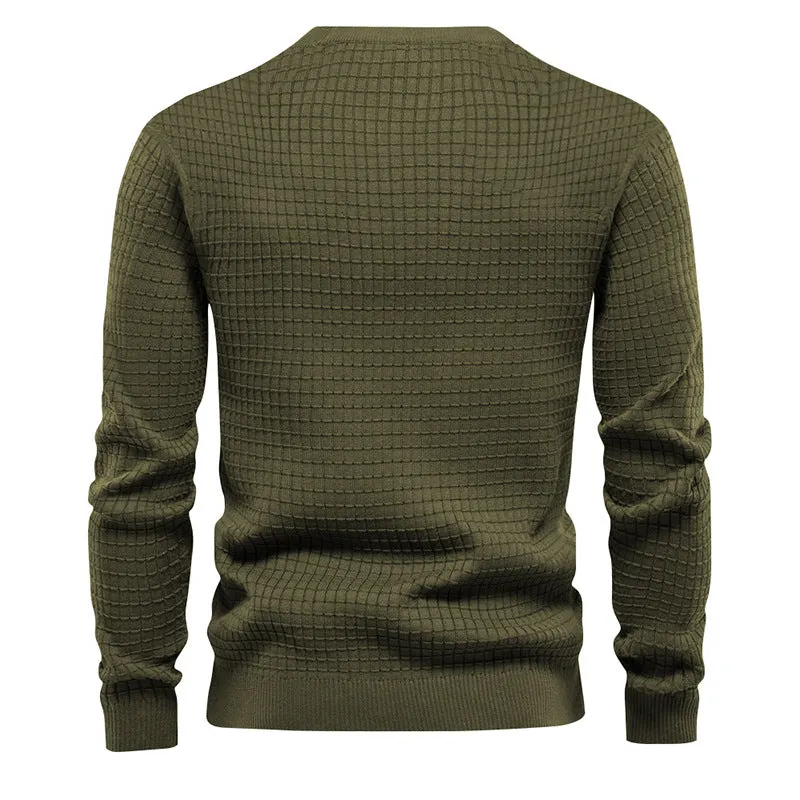 WAFFLE RAGLAN SWEATSHIRT
