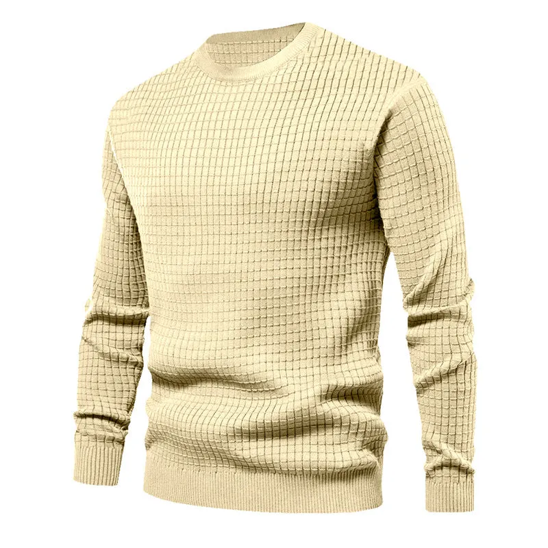 WAFFLE RAGLAN SWEATSHIRT