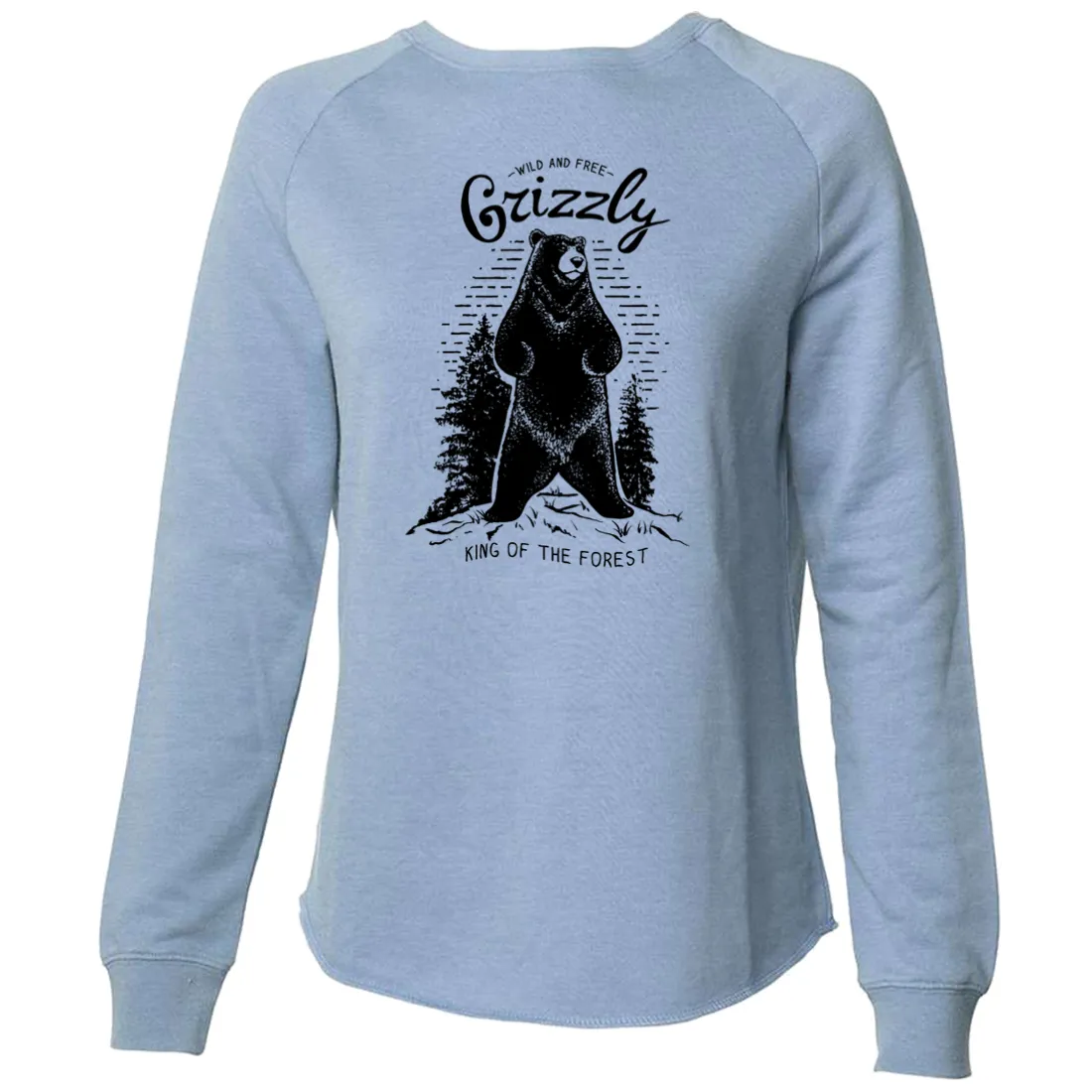 Wild And Free Grizzly Super Soft Crewneck Sweater