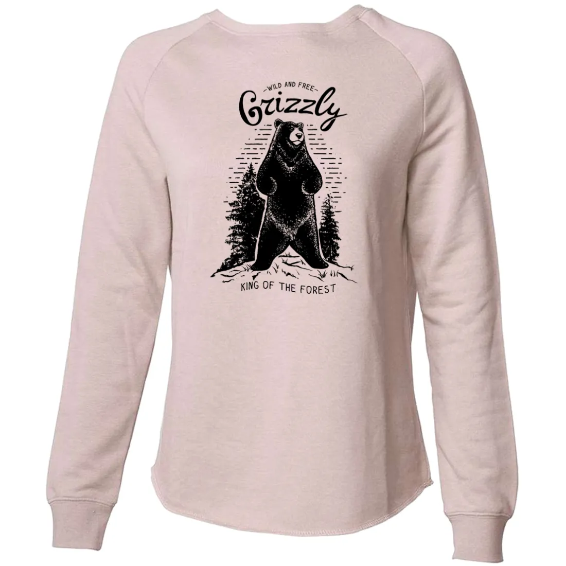 Wild And Free Grizzly Super Soft Crewneck Sweater